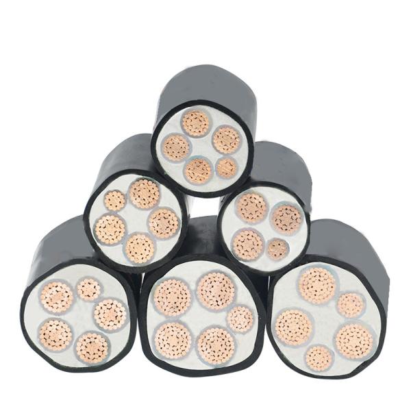 Comprimento personalizado 0,6/1KV NYY Condutor de cobre XLPE PVC Sheath cabo de alimentação elétrica