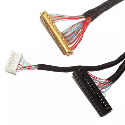 ACES 88441 IDC LVDS 30 pinos para 40 pinos conjunto de cabo conversor de LCD