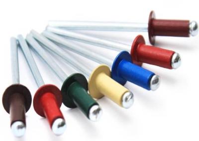 4.8mm Alloy Aluminum 5056 Blue Black Red Yellow Color Anodized Blind Rivets Pop Rivet