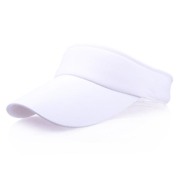 verão ocasional feito sob encomenda da cor sólida de Logo Sun Visors Hats Outdoor