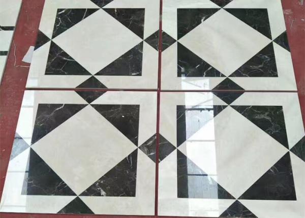 CE Certificated Natural Stone Flooring Tiles 10mm Thickness Beautiful Appearance