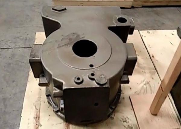 117kg Cast Iron Part OEM Service Excavator Housing With Finish Painting