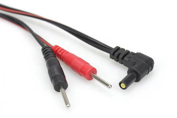 Electrode Leads Wires/Cables- 2.35mm to 2mm Pins Connectors for massager