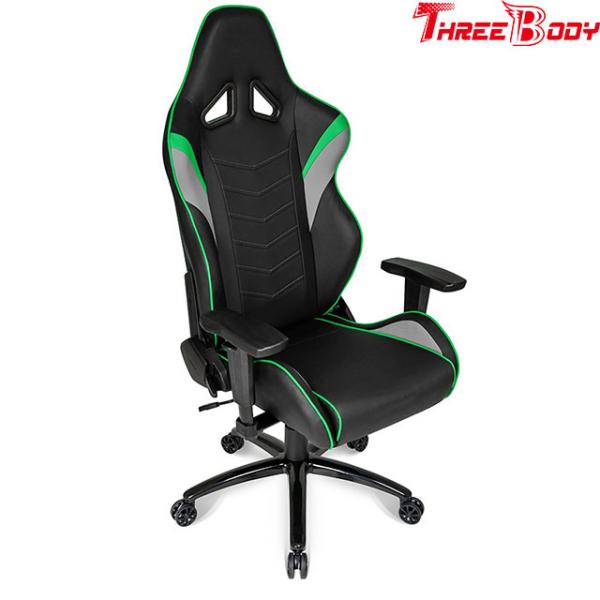 Big Tall Office Racing Gaming Chair High Back Height Adjustable Armrest Fire - Retardant