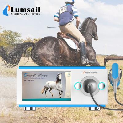 Equipamento equino da terapia da onda de choque do cavalo de baixo nível de ruído para a dor BS-SWT5000