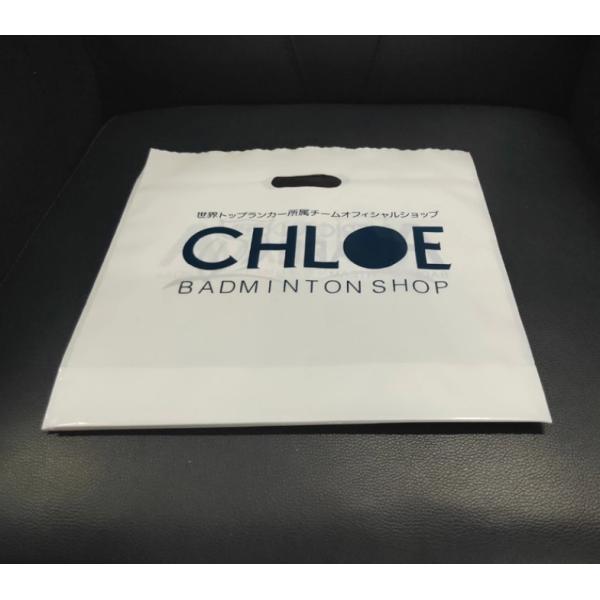 22×29cm Thickness 0.08mm LDPE Die Cut Handle Bag