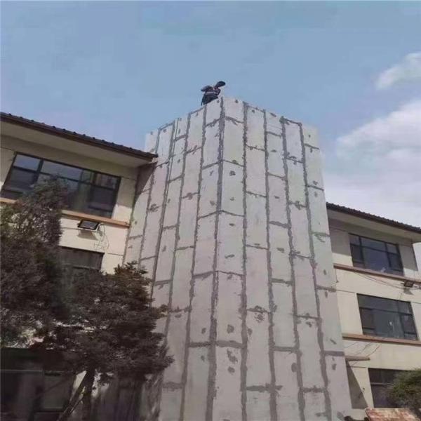 Customizable Fireproof Grey Eps Concrete Wall Panels / Eps Sandwich Panels