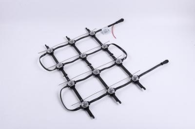 LED Mesh Display Screen P125 SMD3535 RGB DC12V IP67 Waterproof Sunlight Readable Full Color 