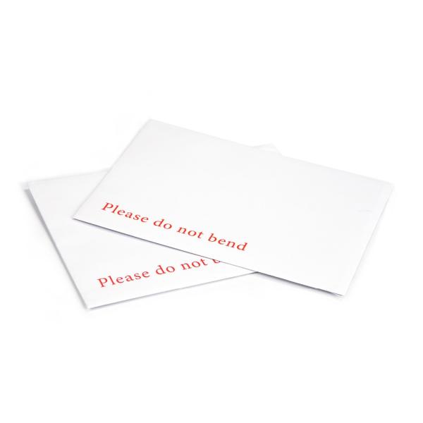 Custom Size Shipping Envelope with Brown Kraft Paper and Grey Board Back Protection
