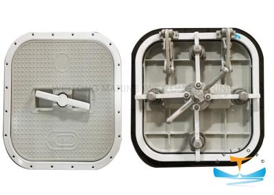 Boat Watertight Yatch Aluminum Hatch Cover Flush Type 6mm Cover Thickness