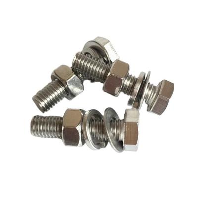 A cabeça 304 de M8 T 316 de aço inoxidável encanta os parafusos com arruela
