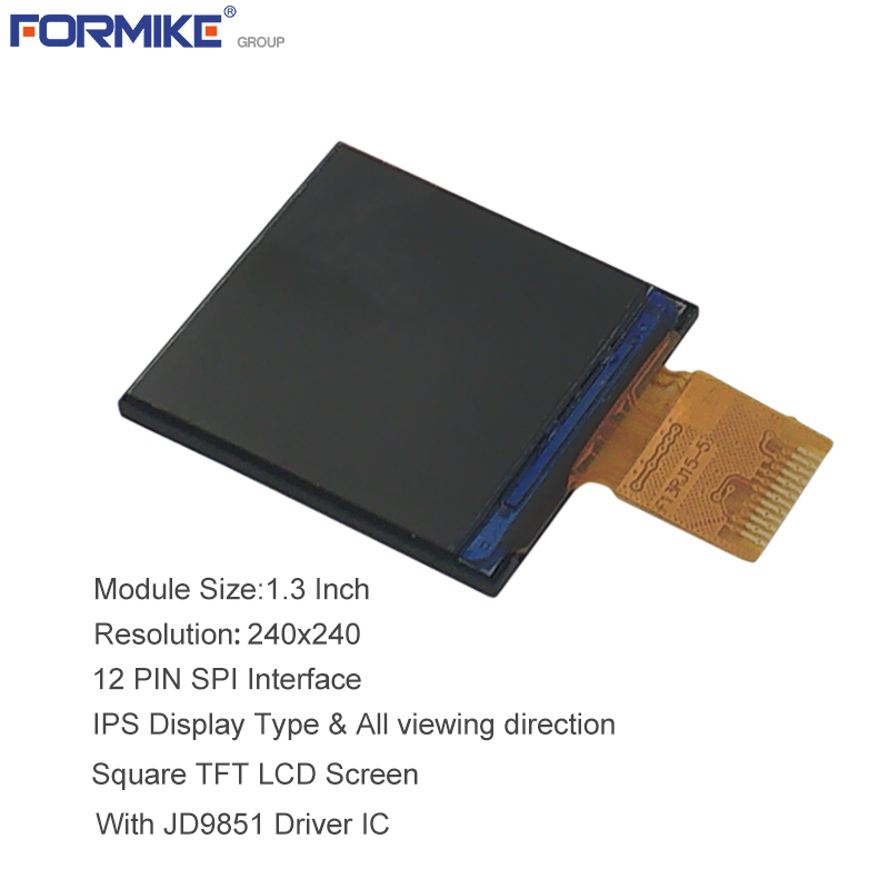 1.3 Inch JD9851 SPI Interface LCD Display Module IPS TFT Screen 240x240