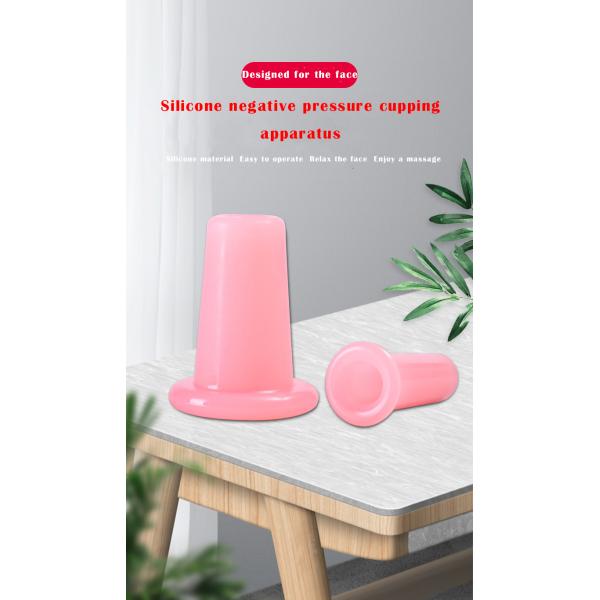 100% Domestic Silicone Cupping Guasha Beauty Salon Exclusive Multi Color Four Piece Set Facial Gua Sha Cupping For Care