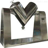 Misturador automático de partículas de aço inoxidável em pó seco do tipo V