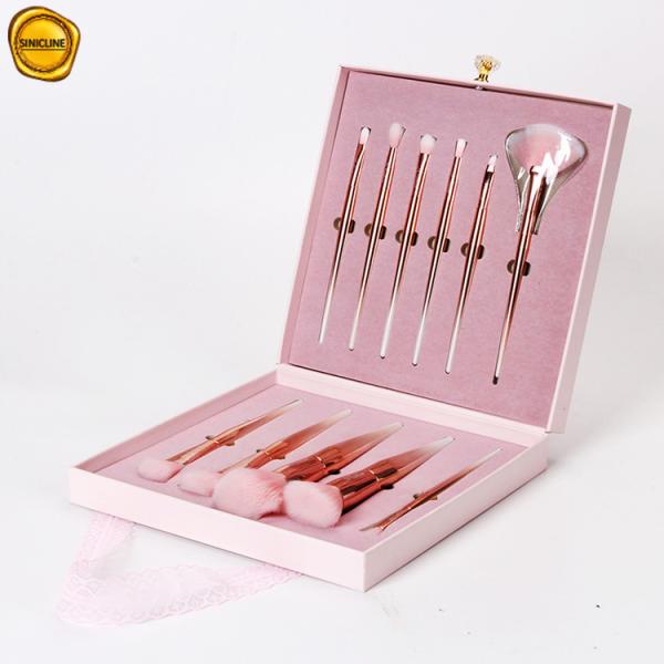 Роскошная бумажная косметическая упаковывая коробка щетки макияжа магнита упаковывая