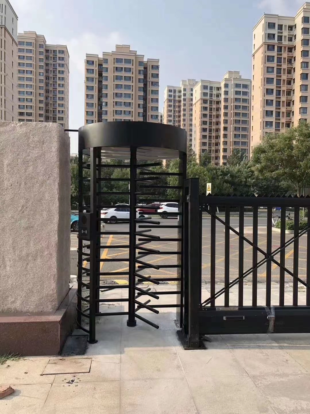 Full Height RFID Turnstile With Anti Tailgating Function