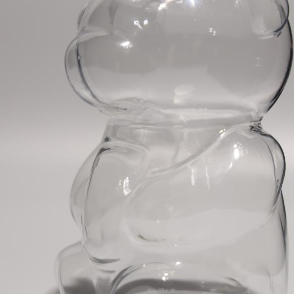 Garrafas de PET de plástico sem BPA de alta durabilidade com forma personalizada para suco