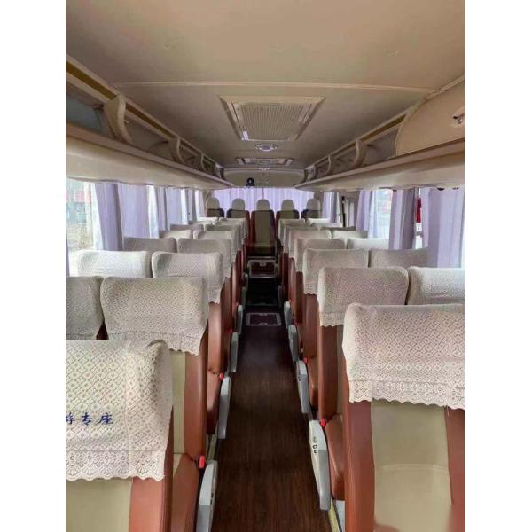 Выведенное управляя одиночное шасси воздушной подушки дверей роскошный VIP усаживает используемого пассажира автобус использовал места бренда ZK6908 38 автобуса Yutong