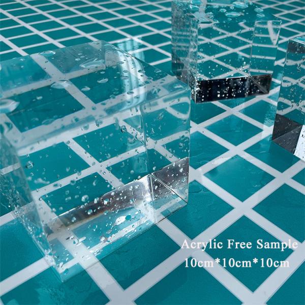 Villa Pool Outdoor Edge to Edge Tempered Fiberglass Pool Glass Swimming Pool Wall