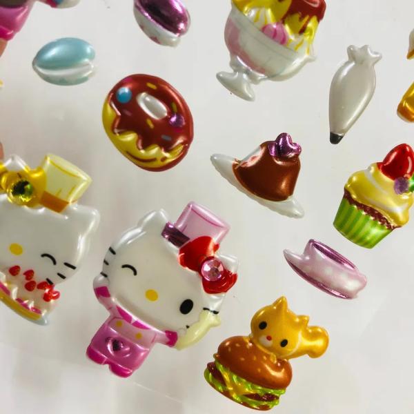 Стикер Sanrio изготовленного на заказ мультфильма пены 3d Kawaii милого тучный заполненный для детей
