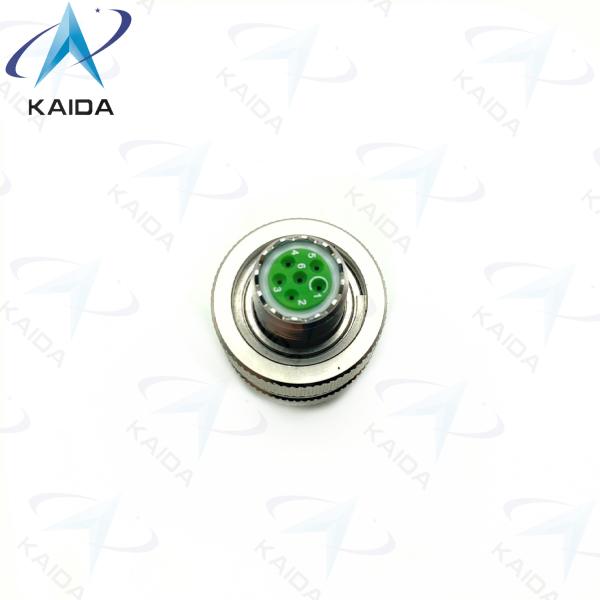 Aço inoxidável MIL-DTL-38999 Série I 500V Com tipo de contato MS27467T09E35SN 6 pinos femininos