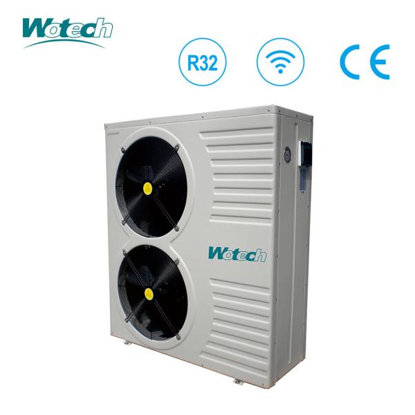 Energia 26kw R32 bomba de calor monobloco para piscinas domésticas aquecimento e arrefecimento de água