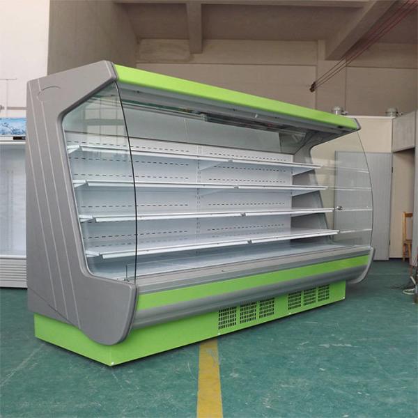 2M 1896W Supermarket Refrigeration Equipments For Fruit
