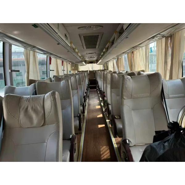 2017 -Made 46-Seat Second-Hand Diesel King Long Tourist Bus with Air Conditioning LHD Steering Position 243 kw Engine Power