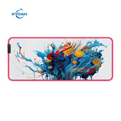 Fabric Gaming Printing Heat Thermal Transfer RGB Gaming Mouse Pad for Promotion Gifts