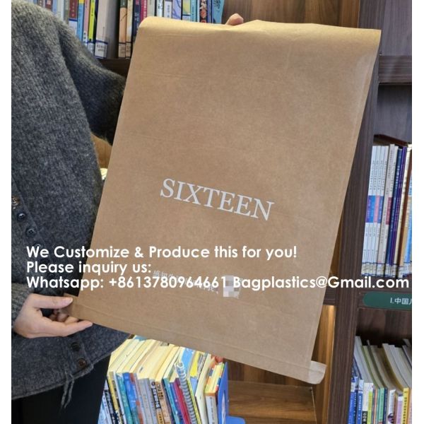 Custom Printed Design Clothing Courier Package Shipping Poly mailer Paper Mailer Biodegradable Kraft Cardboard Mail Envelope Paper Mailing Bag