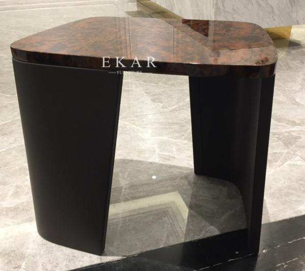 Modern Square End Living Room Side Table W001H3B