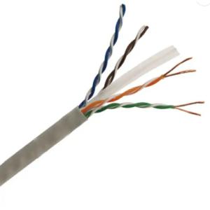 Do PVC LSZH do revestimento Cat6 baixa Corss conversa Lan Ethernet Cable do cabo ethernet Cat6 FUTP