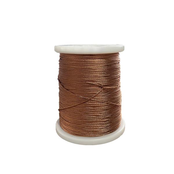 Polyurethane Twisted Litz Wire / Enamelled Copper Cable Heavy Size 0.079x20