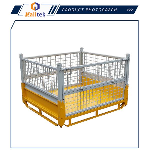 Промышленные металлические проволочные сетки Складные стальные поддоны