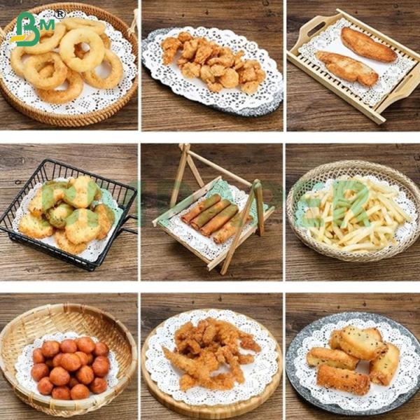 FDA-certified 30gsm Silicone Coated Paper Rolls for Food Packing Rollos de papel recubierto de silicona de 30 gramos para envases de alimentos certificados por la FDA