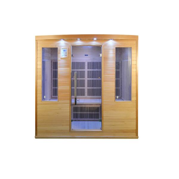 Custom Modern 2700W 4 Person Far Infrared Sauna Indoor