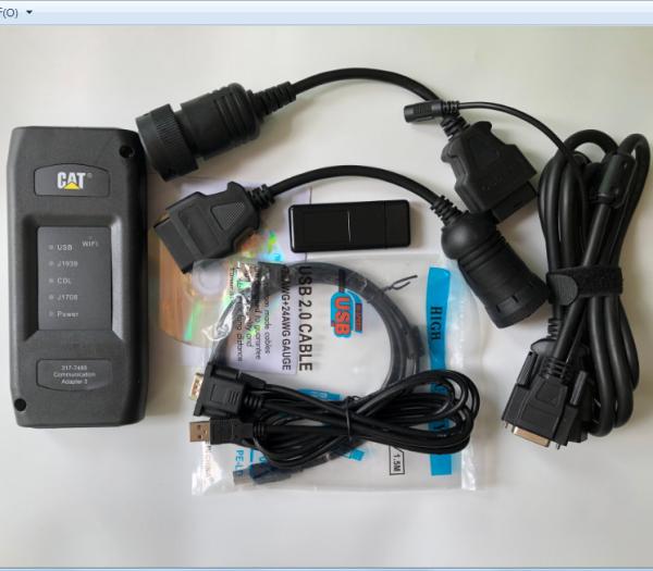 3177485 ET3 ET4 Communicate Adapter for CAT Caterpillar Heavy Duty Truck Diagnostic Scanner