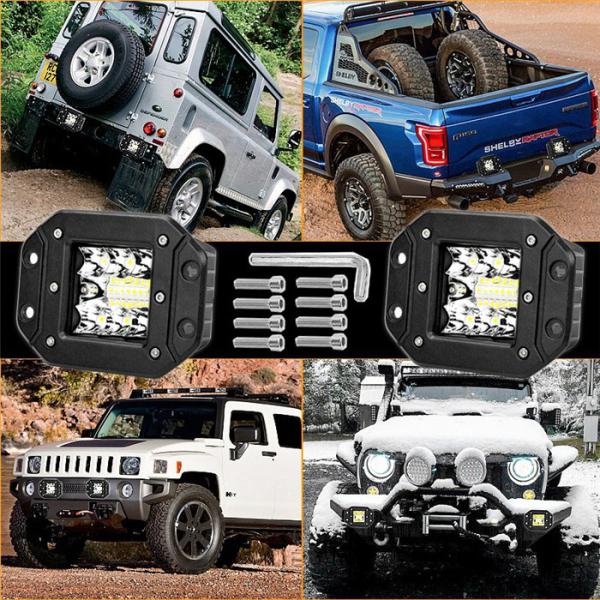 Стручки света СИД держателя 5 дюймов 39W 3590LM белые полные