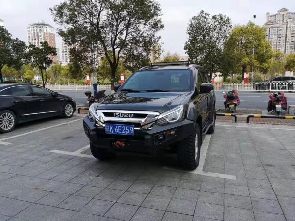 Powder Coated Steel Bull Bar For ISUZU MUX 2018-2020 Compatible Winch