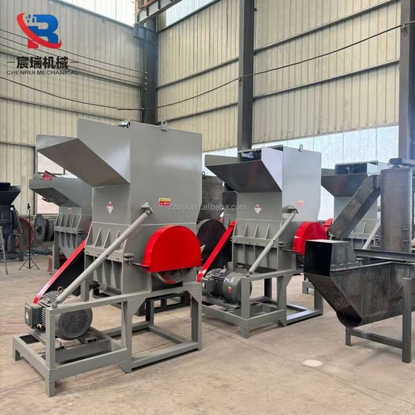 PVC Pipe Plastic Crusher for Rigid Plastic Pipe Profile Scrap