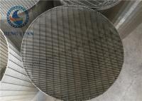 Forme de trou de fente d'acier inoxydable Johnson Water Filter Screen Pipe