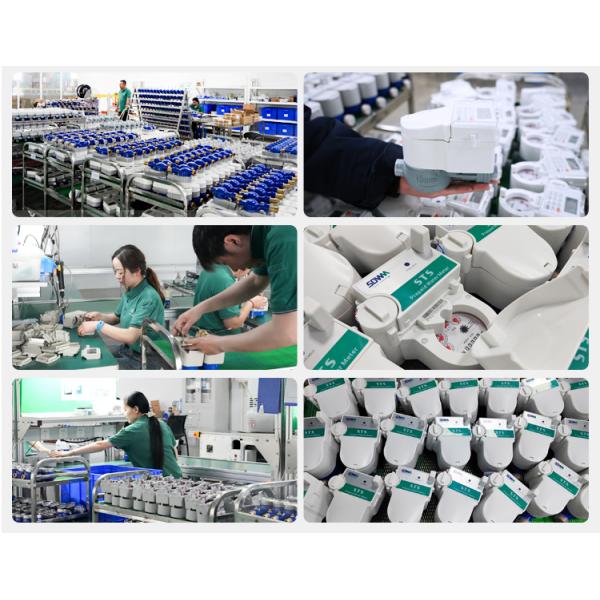 Gprs Smart Prepaid Water Metering Plastic Prepaid Iot Remote Water Meter Sts Prepaid Meters