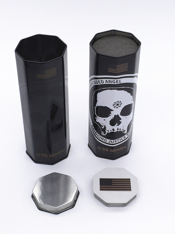Pepper Spice Storage Round Small Tin Boxes With PET Window Grade - A Tinplate