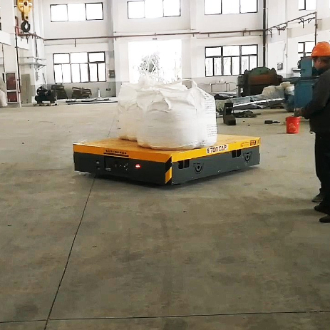5t Agv Rotating Jacking Device Hydraulic Lifting Platformtransfer Transfer Cart