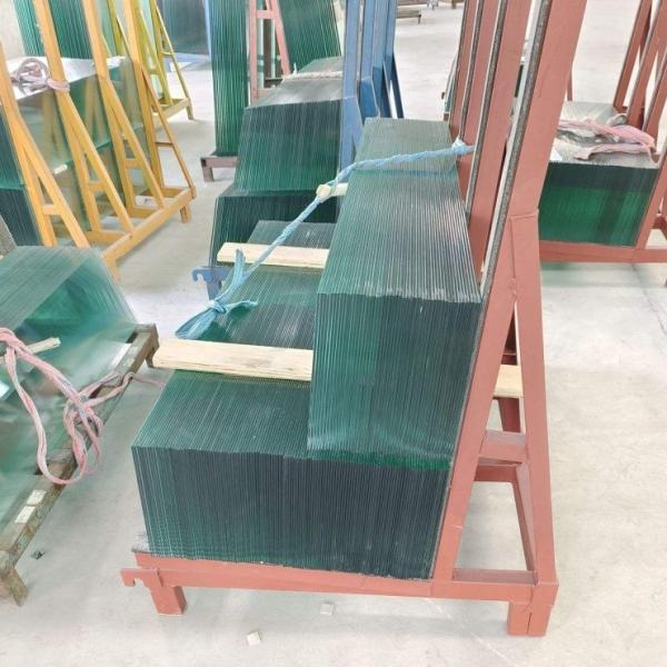 6+6mm 66.3 13.14mm 12mm Clear Laminated Glass Soundproof Safety Glass Cut To Size