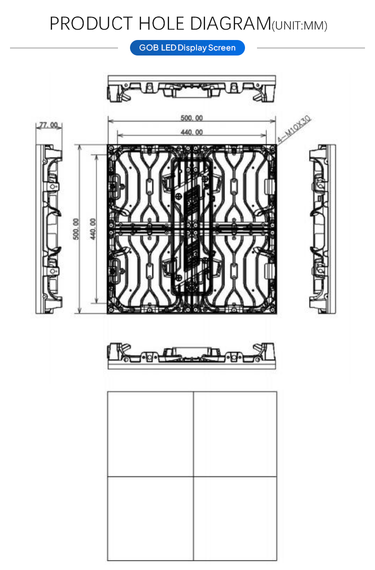 Best Quality Customized Indoor Digital HD Poster LED Display Panel Stage LED Screen for Concert