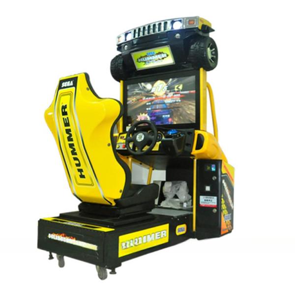 Customizable Car Racing Game Machine Powerful 350W CE Certificated