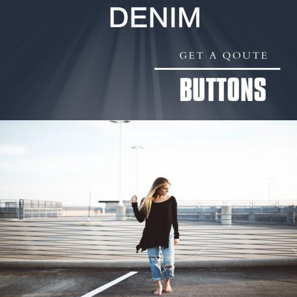 Выгравированные кнопки одежды металла логотипа почистили законченное хорошее сопротивление щеткой носки