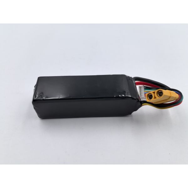 4S 14.8V 5000mAh 50C LiPo Battery - 74Wh Long-Range Drone Battery for Aerial Photography, Heavy Lift & Mapping UAVs, Airline Safe (<100Wh)