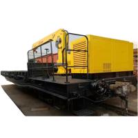 8T 10T 12T Railway Freight Wagon with Hydraulic Car Crane